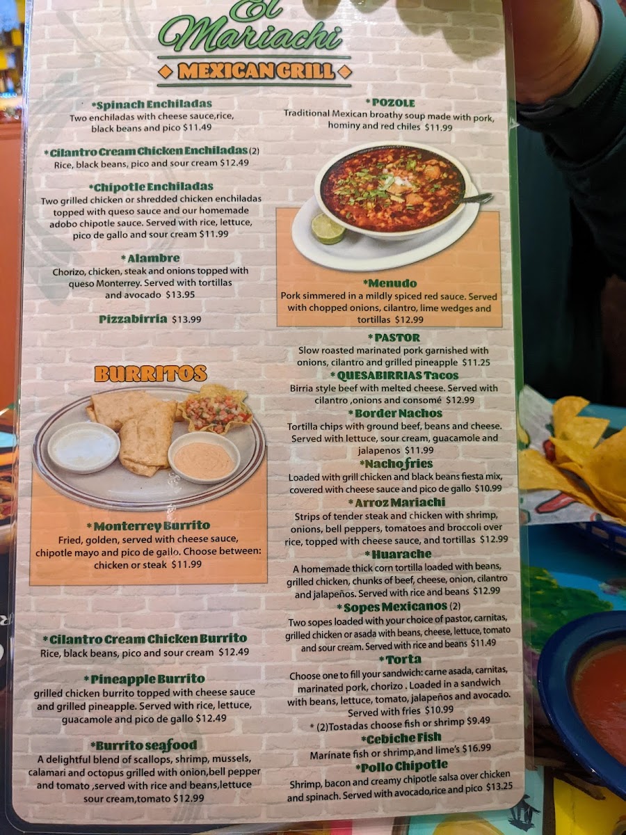 El Mariachi Mexican Grill 2 Menu-3