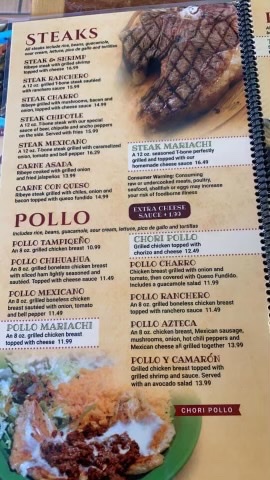 El Mariachi Mexican Grill 2 Menu-5